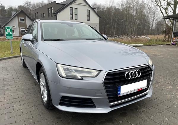 Audi A4 cena 76800 przebieg: 152000, rok produkcji 2018 z Syców małe 172